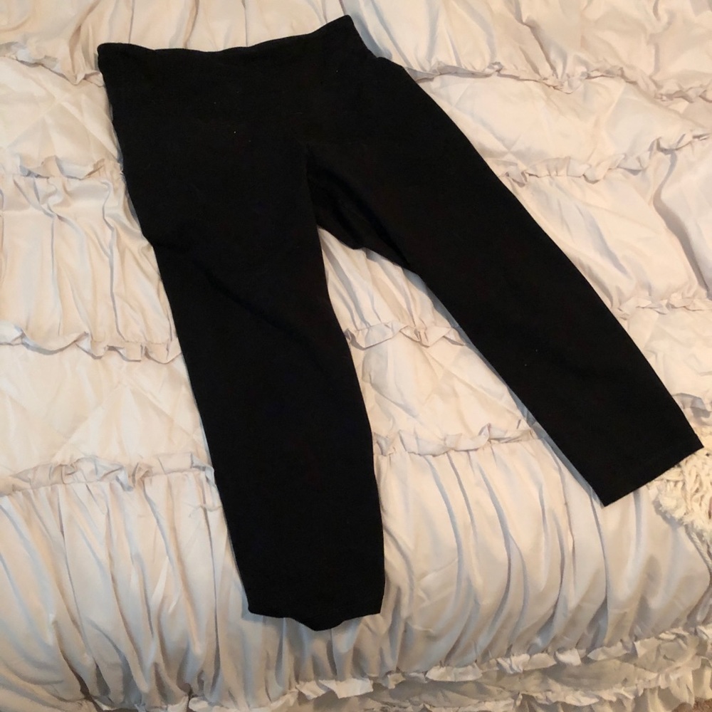 High waisted crop leggings large - Picture 2 of 4